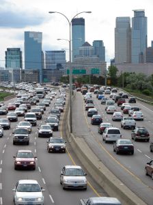 heavy traffic